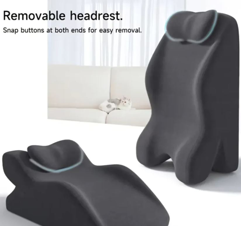 Almohada para quienes duermen boca abajo