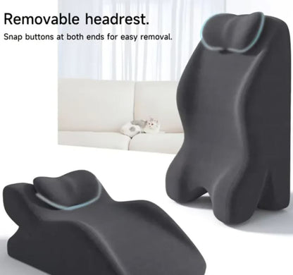 Almohada para quienes duermen boca abajo