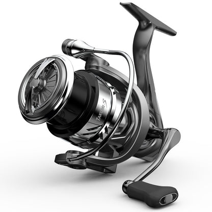 Metal Fishing Reel with Dual Grip for Light Tackle